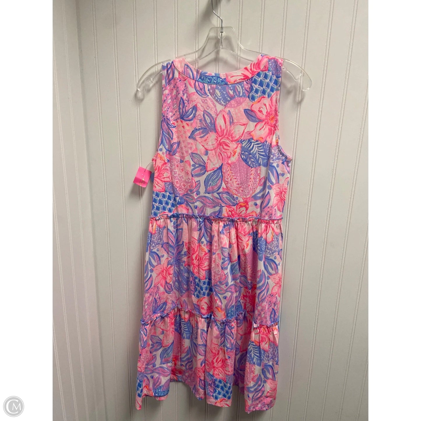 Dress Designer By Lilly Pulitzer In Pink & Purple, Size: S