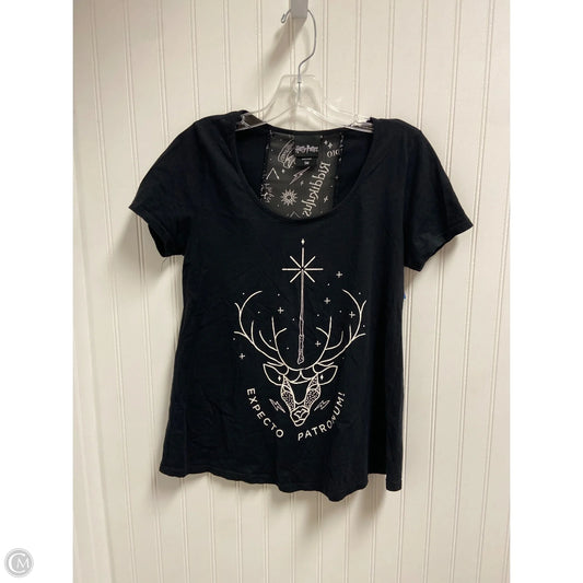 Top Short Sleeve Basic By Clothes Mentor In Black, Size: S