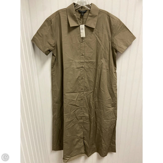 Dress Casual Maxi By Banana Republic In Taupe, Size: M