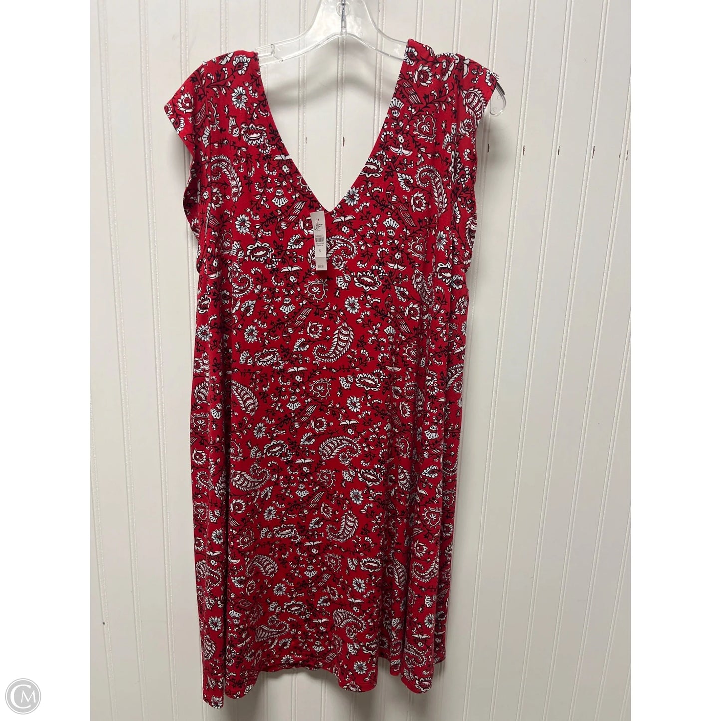 Dress Casual Short By Loft In Red, Size: Xl