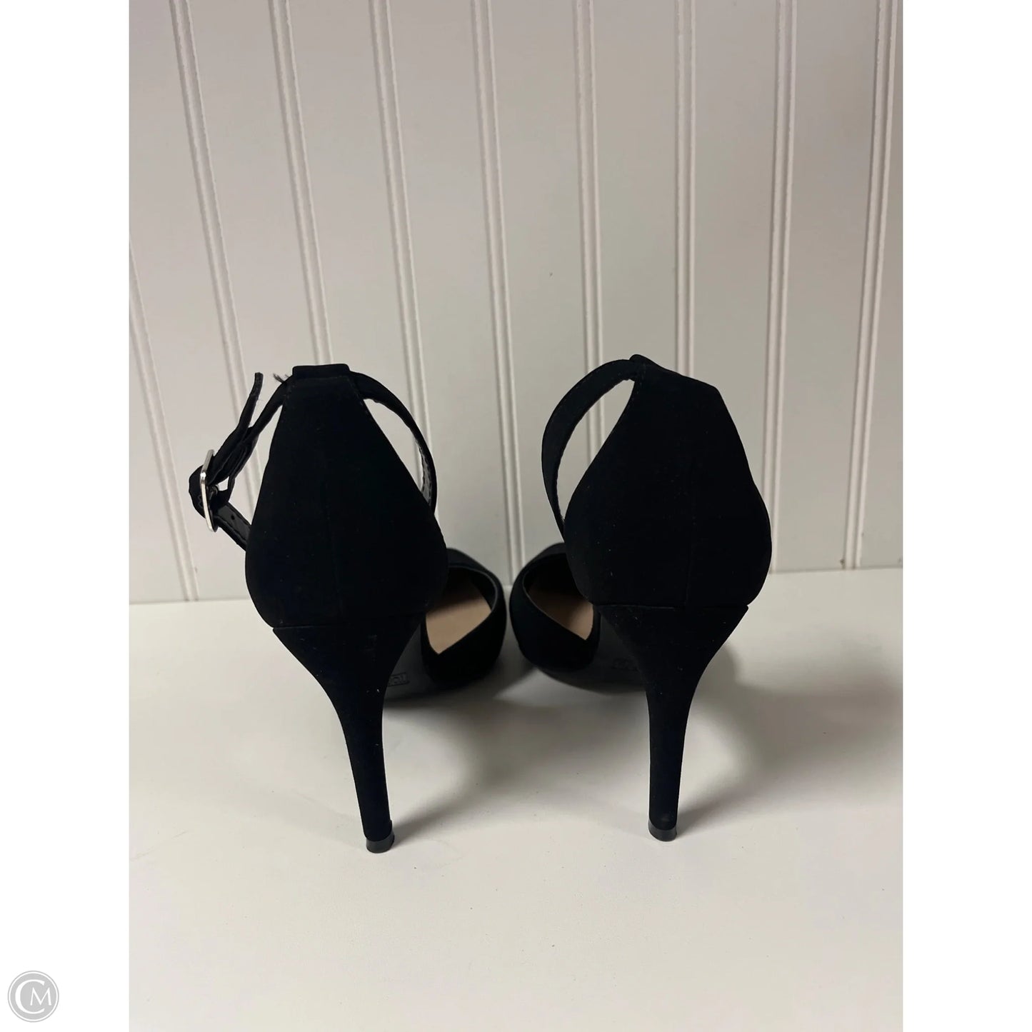 Shoes Heels Stiletto By Top Moda In Black, Size: 7.5