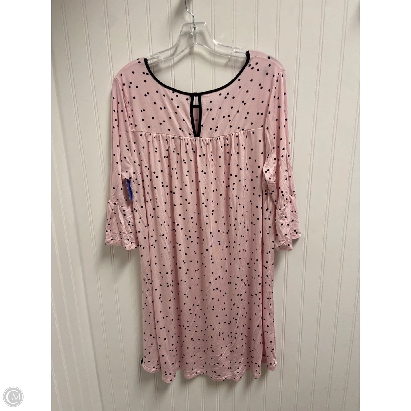 Dress Designer By Kate Spade In Polkadot Pattern, Size: L