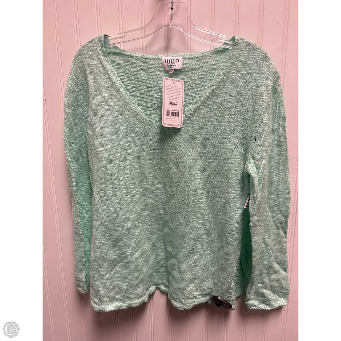 Top Long Sleeve By Clothes Mentor In Green, Size: S