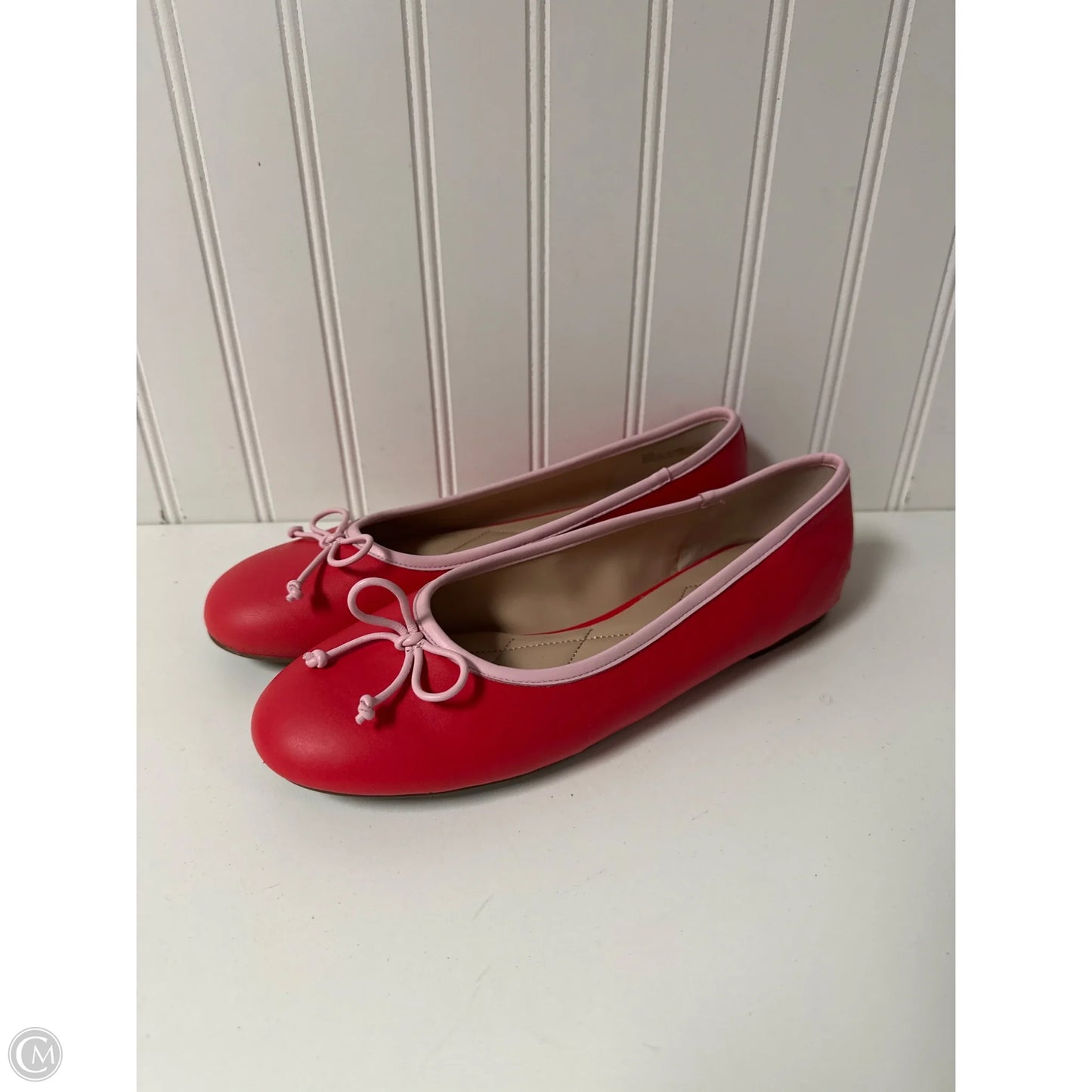 Shoes Flats By Talbots In Red, Size: 8.5