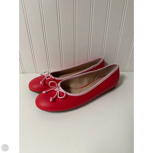 Shoes Flats By Talbots In Red, Size: 8.5