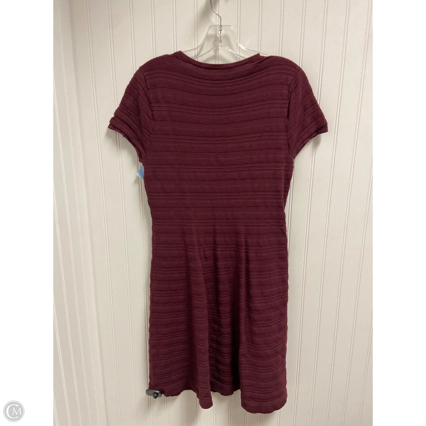 Dress Casual Short By Loft In Maroon, Size: L