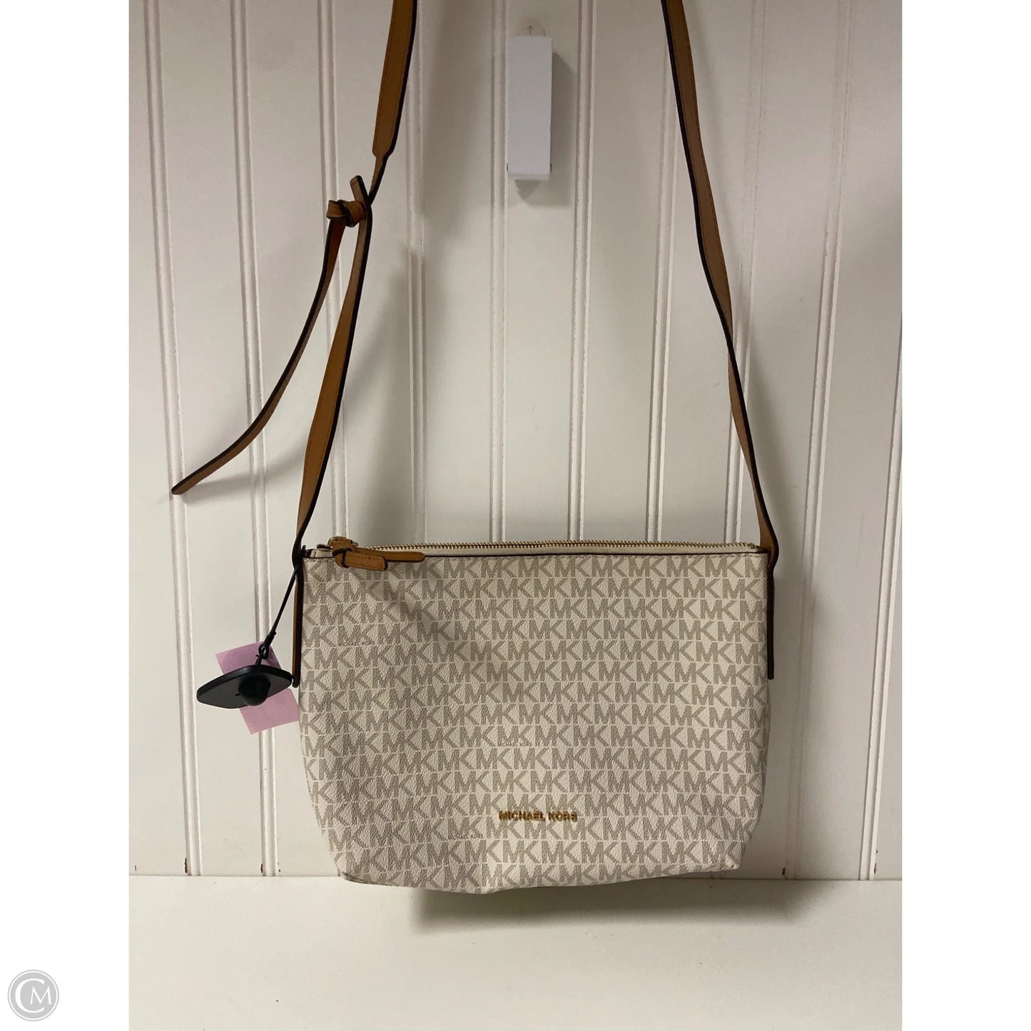 Crossbody Designer By Michael Kors, Size: Medium