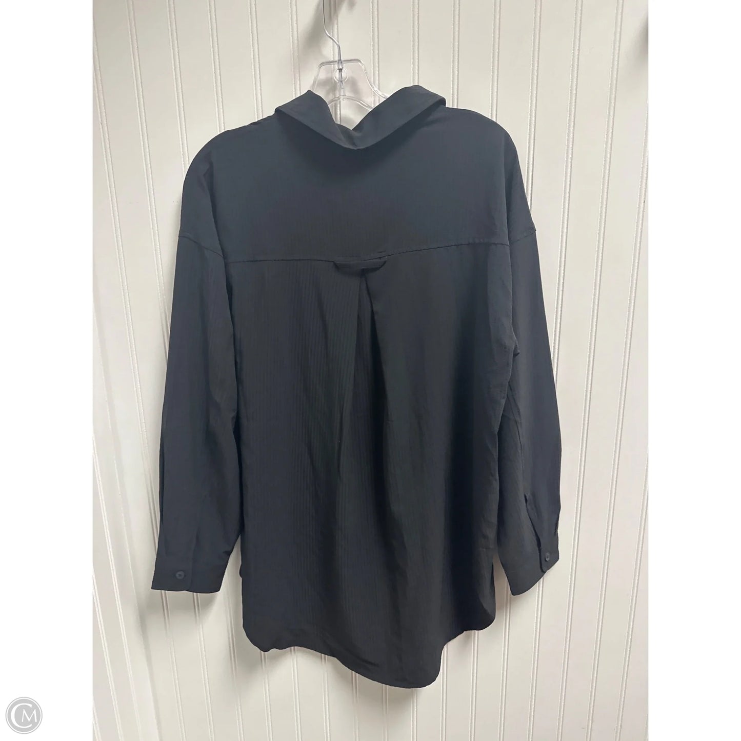 Top Long Sleeve By Joy Lab In Black, Size: S