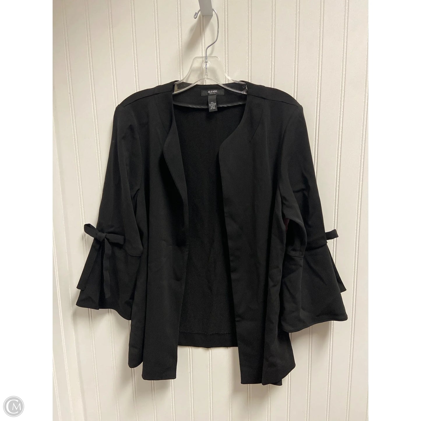 Blazer By Alfani In Black, Size: Lp