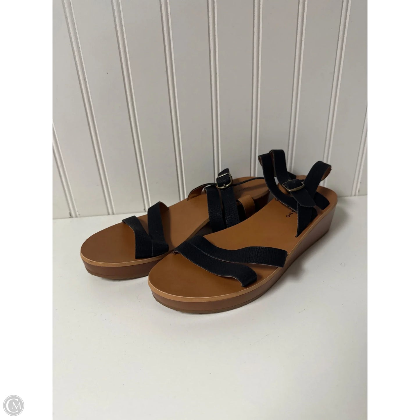 Sandals Flats By Lucky Brand In Black, Size: 7