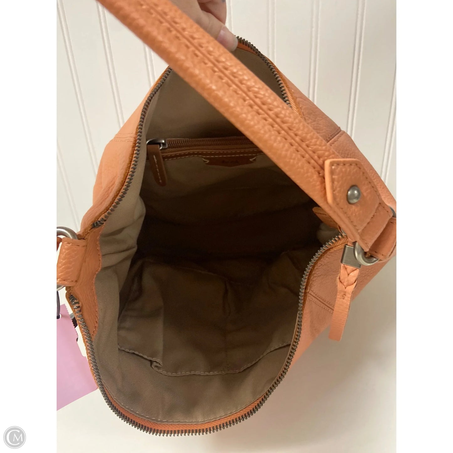 Handbag Leather By The Sak, Size: Large