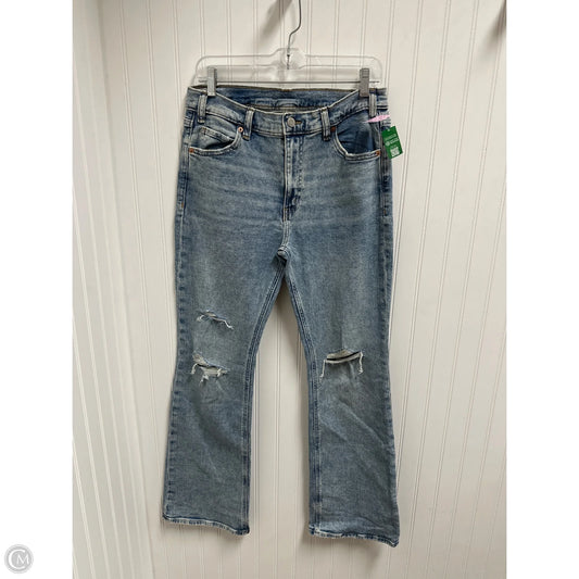 Jeans Boot Cut By Gap In Blue Denim, Size: 8
