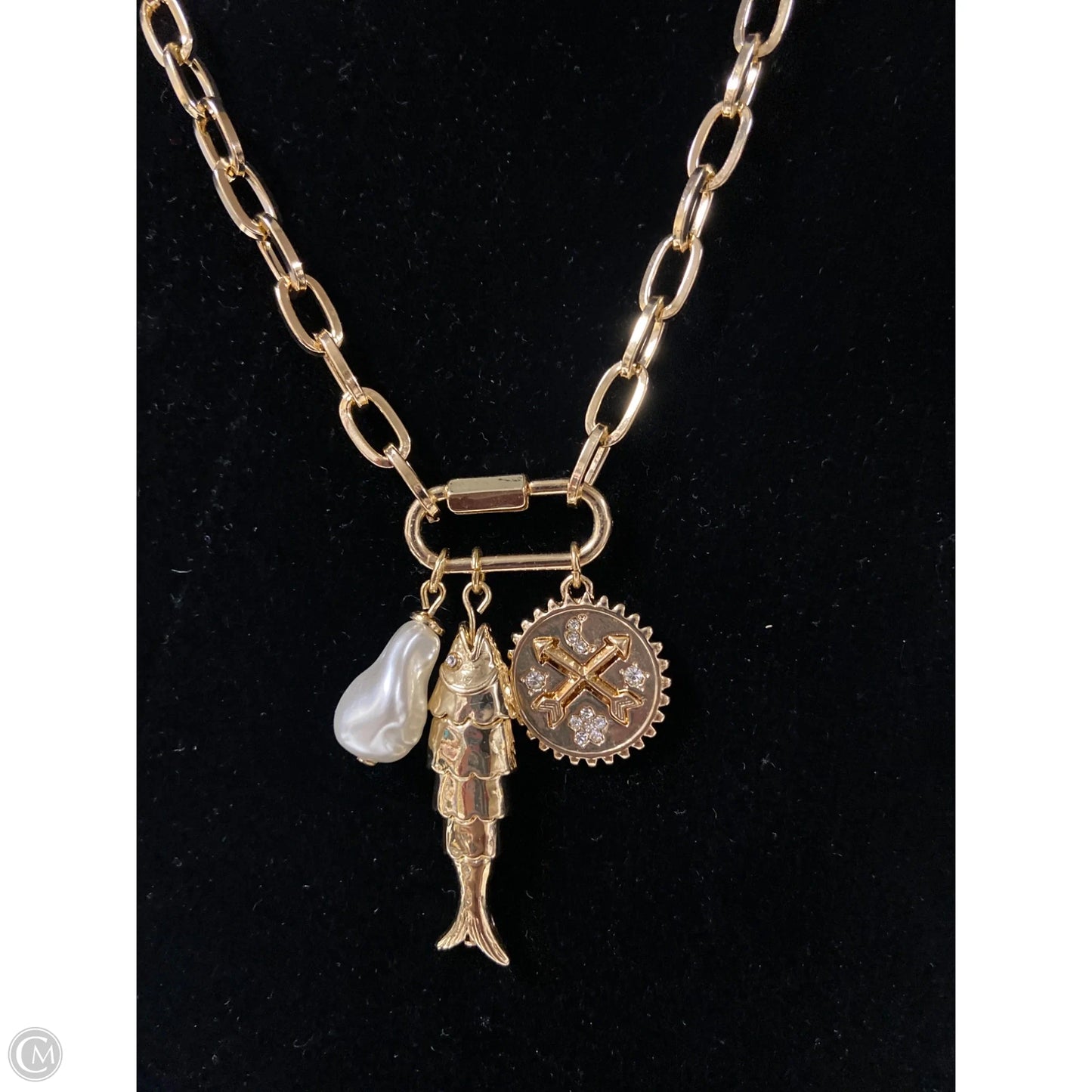 Necklace Charm By Nine West, Size: 1