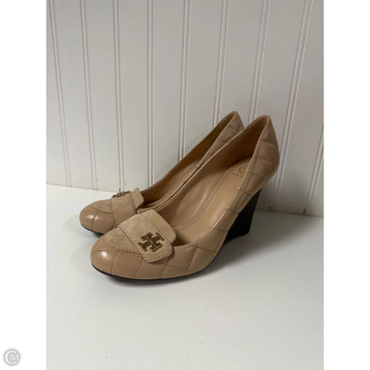 Shoes Designer By Tory Burch In Beige, Size: 7.5