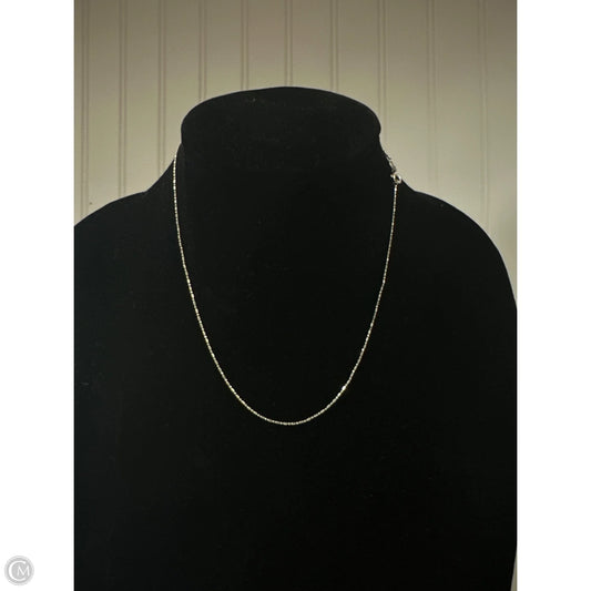 Necklace Sterling Silver By Cmc, Size: 1