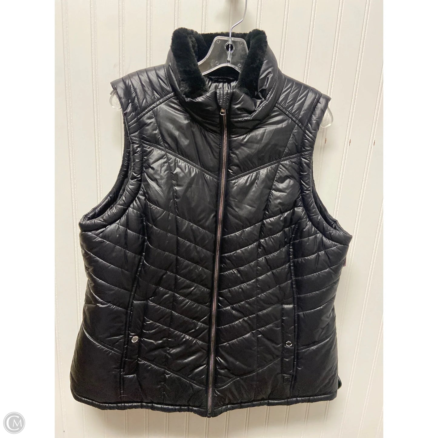 Vest Puffer & Quilted By Michael By Michael Kors In Black, Size: Xl