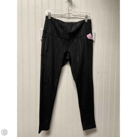 Athletic Leggings By Legend In Black, Size: L