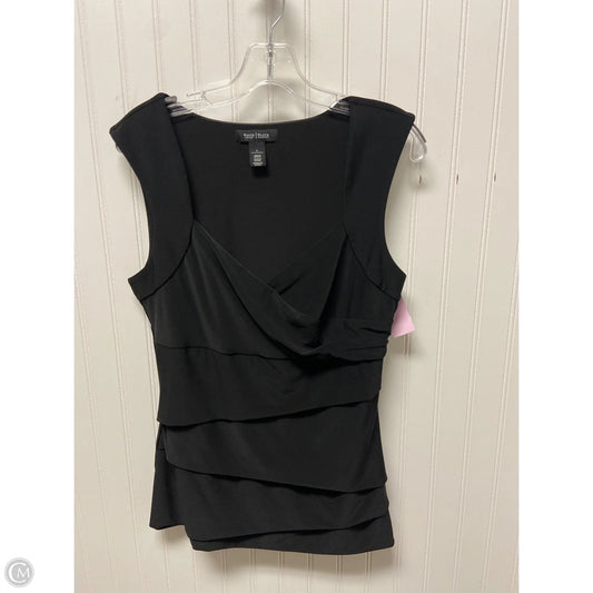 Top Sleeveless Basic By White House Black Market In Black, Size: L