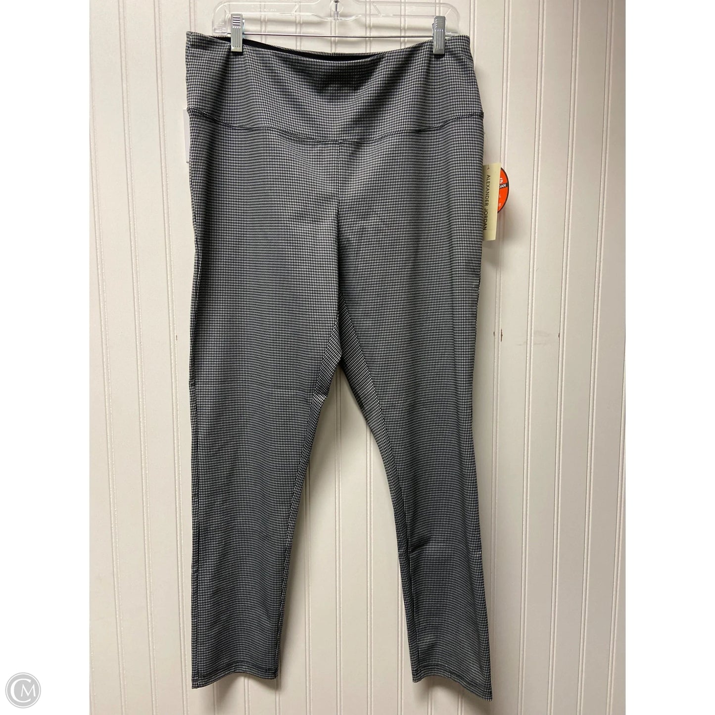 Pants Leggings By Alexander Jordan In Black & White, Size: 14