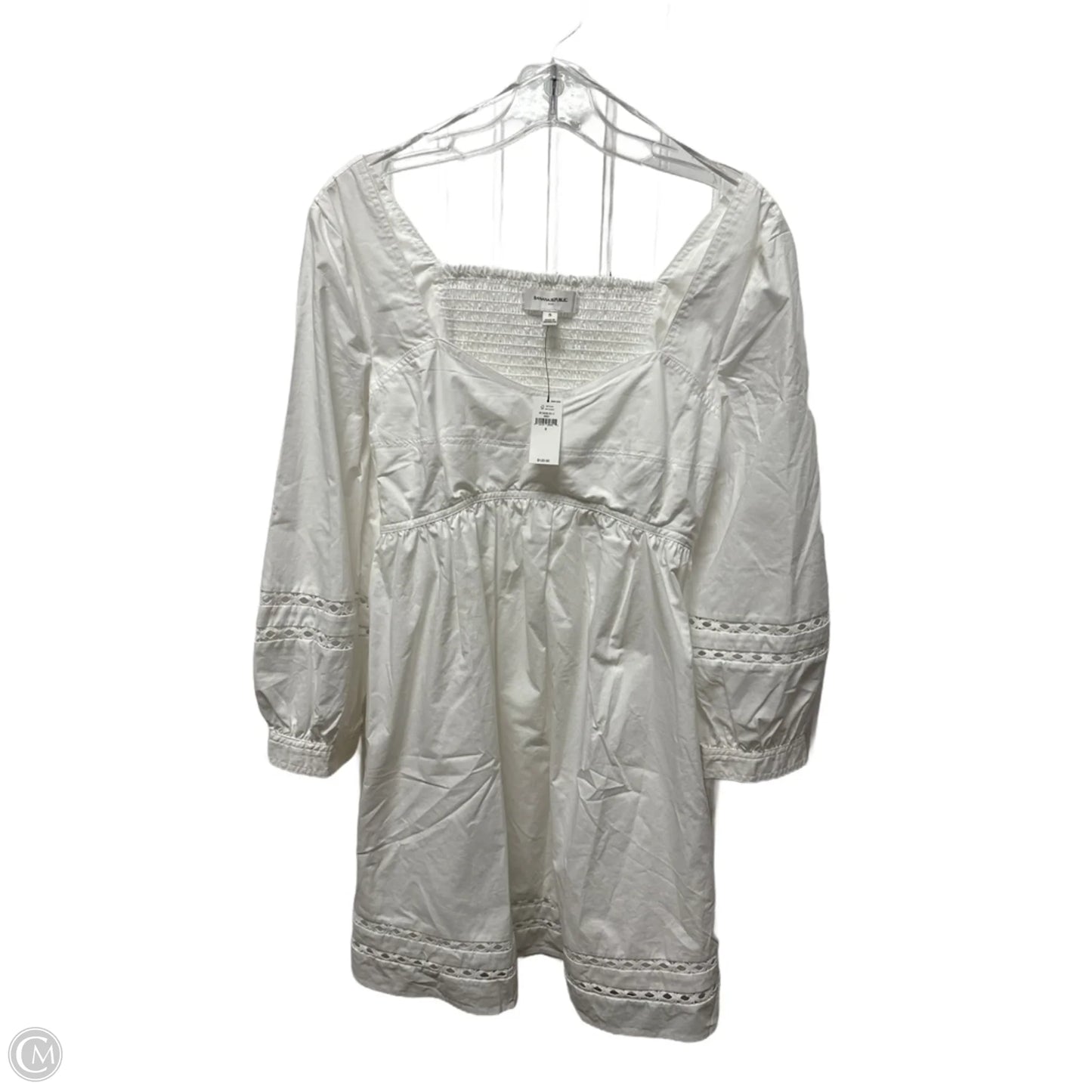 Dress Casual Short By Banana Republic In White, Size: S