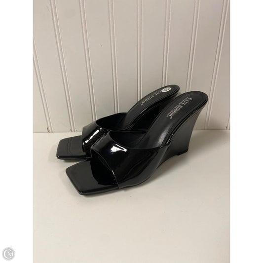Sandals Heels Wedge By Cape Robbin In Black, Size: 10