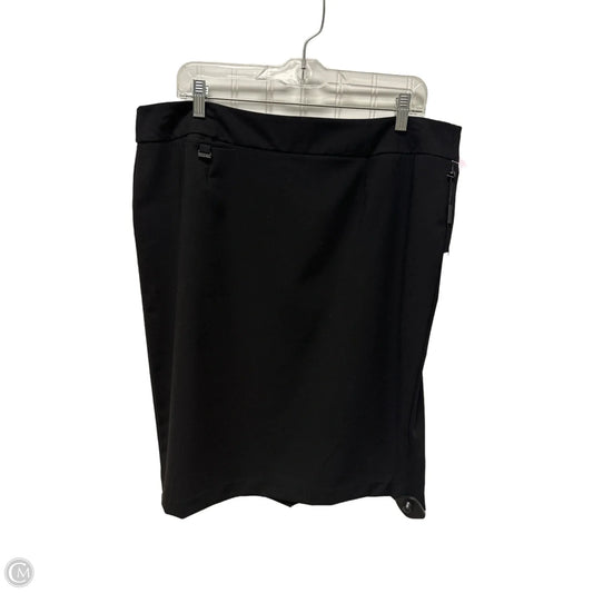 Skirt Mini & Short By Calvin Klein In Black, Size: 16