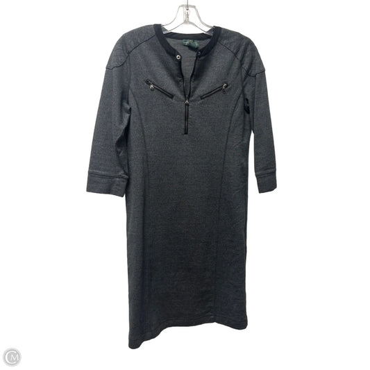 Dress Casual Short By Ralph Lauren In Grey, Size: M