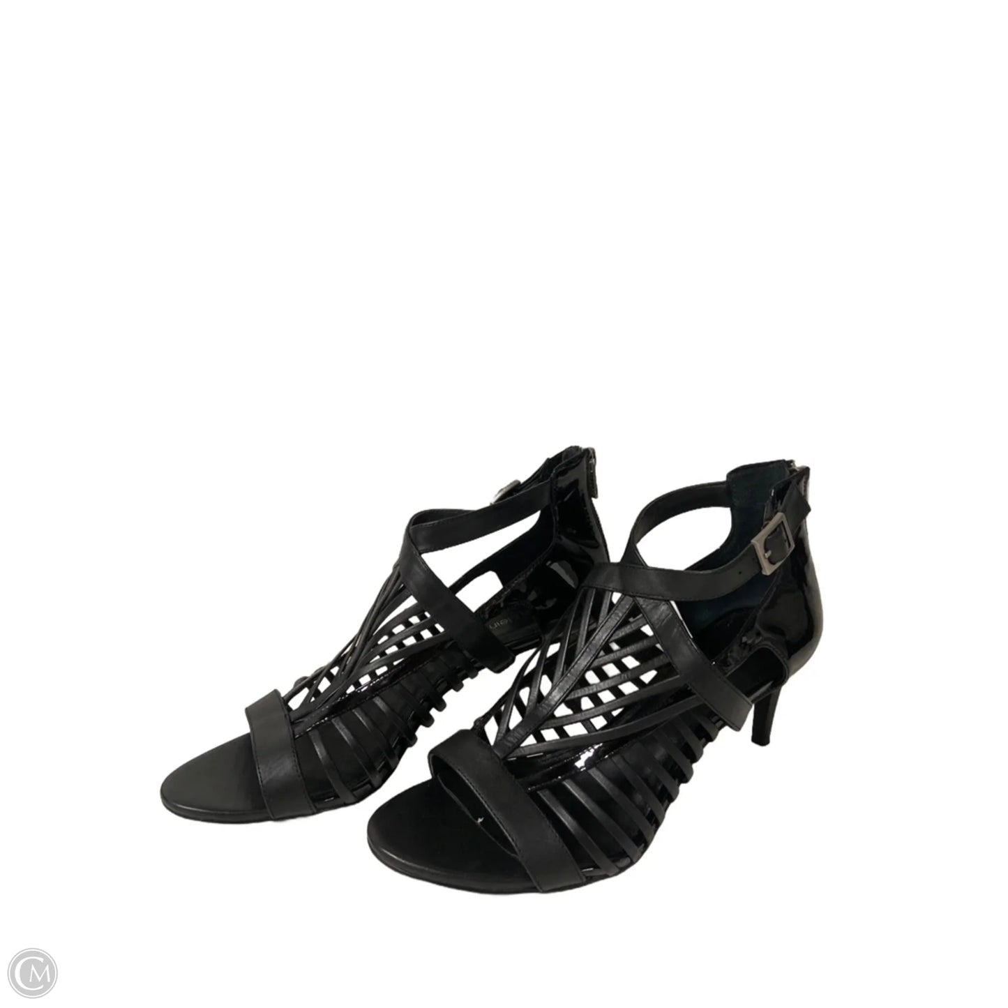 Shoes Heels Stiletto By Calvin Klein In Black, Size: 9