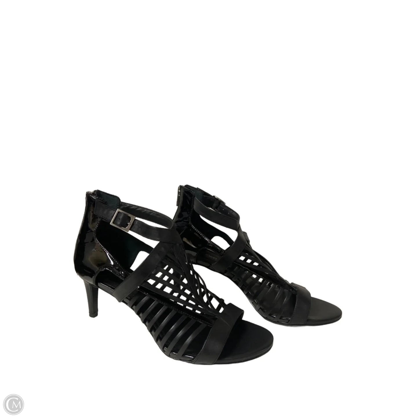 Shoes Heels Stiletto By Calvin Klein In Black, Size: 9