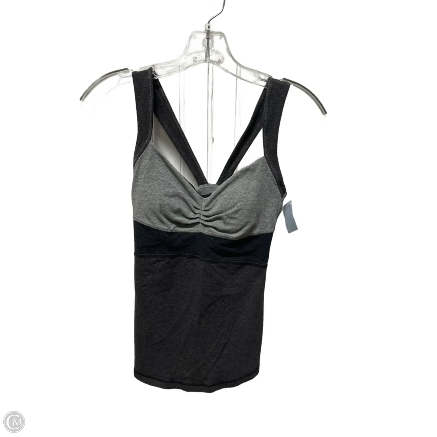 Athletic Tank Top By Lululemon In Grey, Size: S
