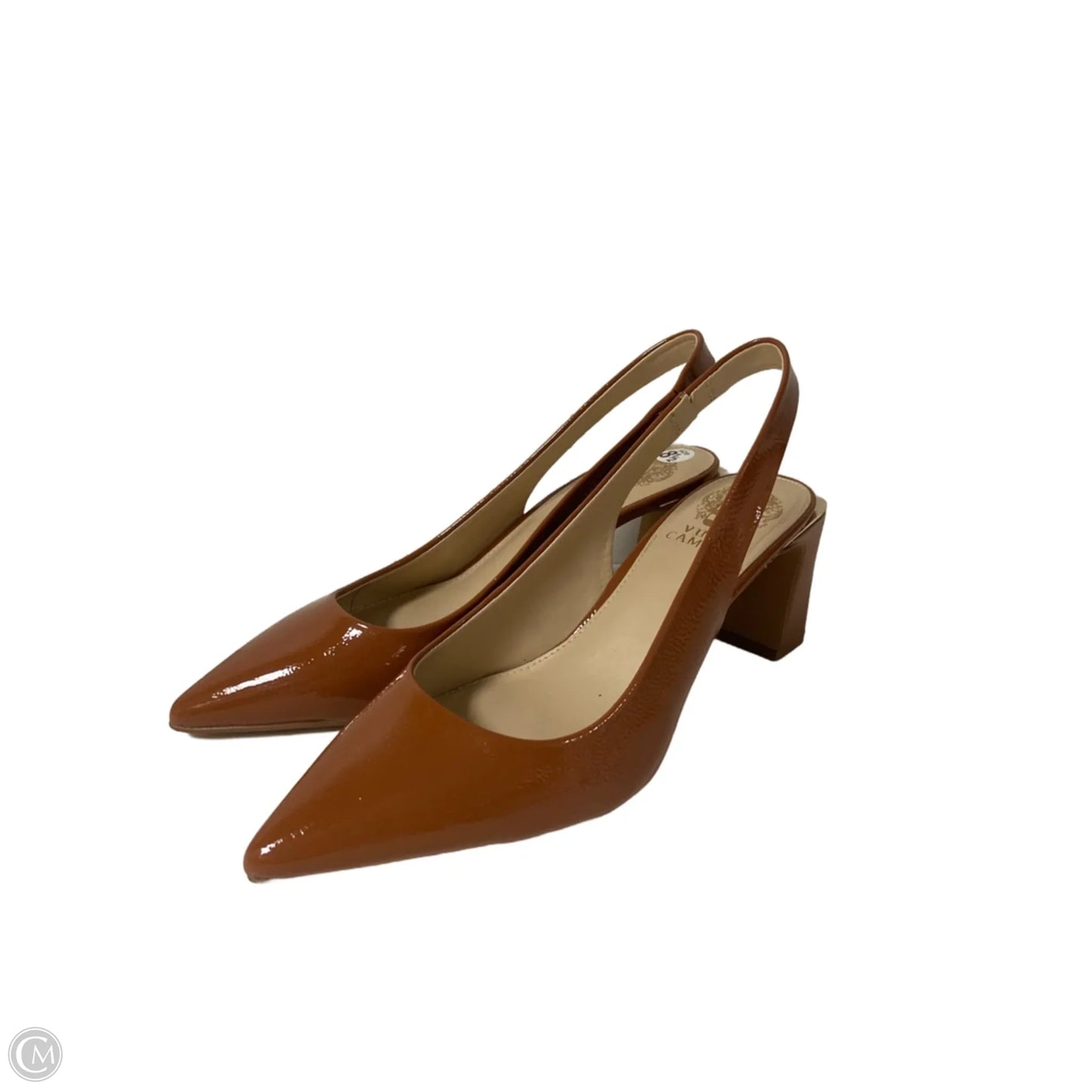 Shoes Heels Block By Vince Camuto In Brown, Size: 8.5