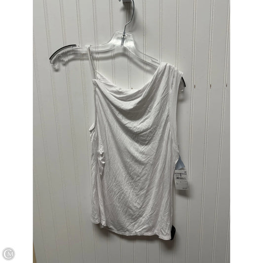 Top Sleeveless Basic By Clothes Mentor In White, Size: Xl