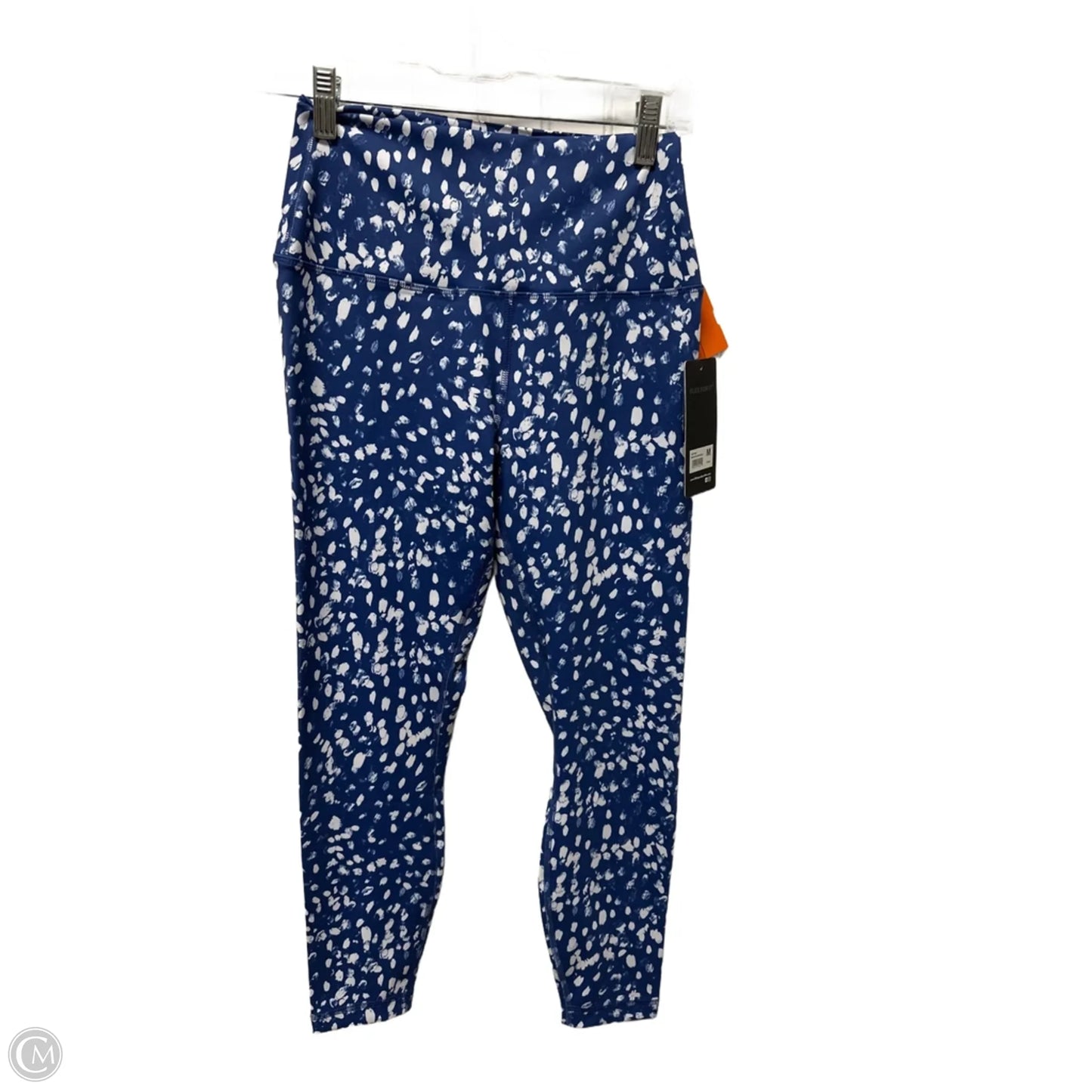 Athletic Leggings By 90 Degrees By Reflex In Black & White, Size: M