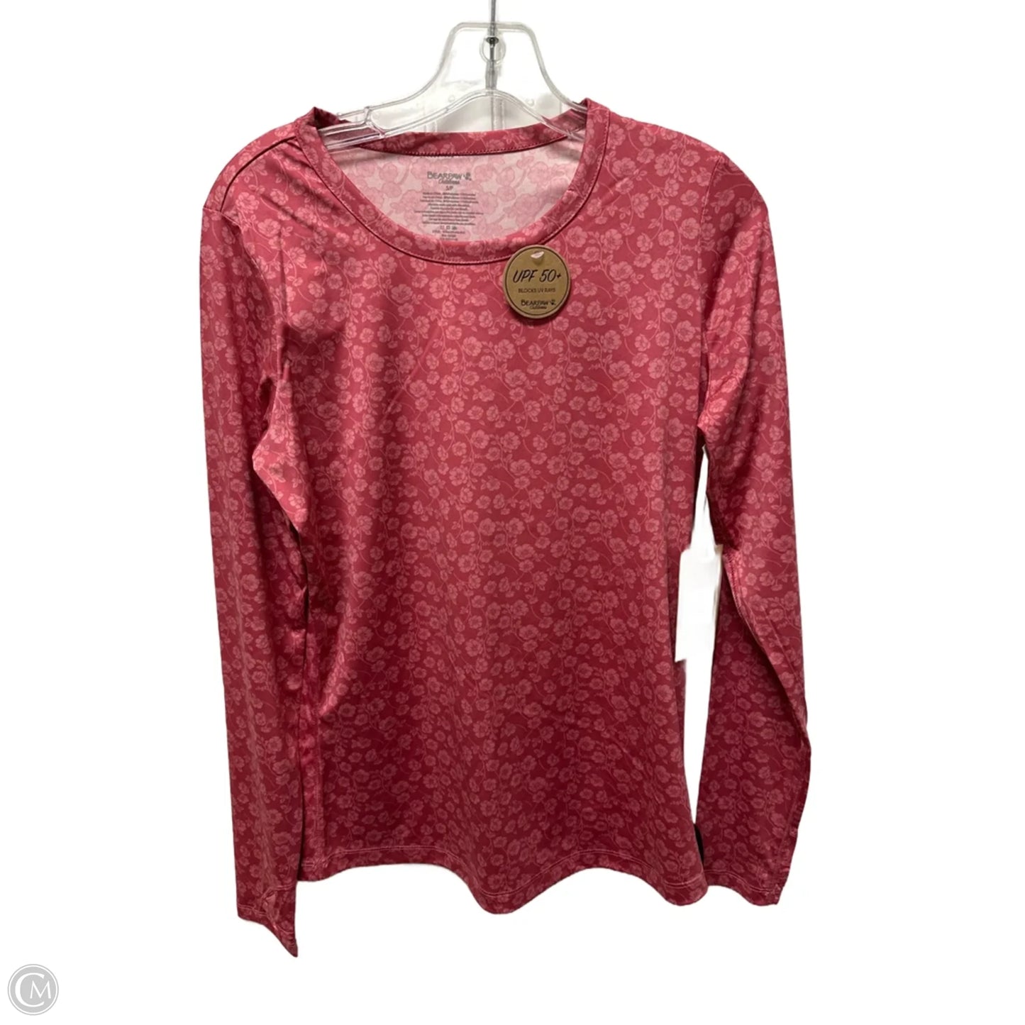 Athletic Top Long Sleeve Crewneck By Bearpaw In Pink, Size: Sp