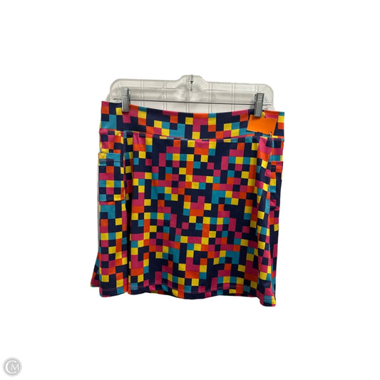 Athletic Skort By Clothes Mentor In Multi-colored, Size: M
