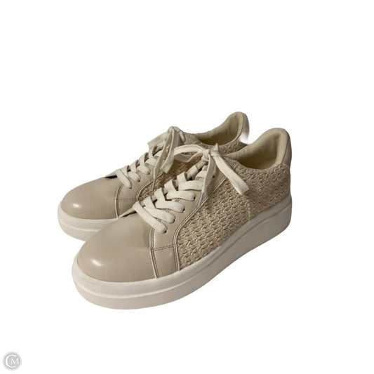 Shoes Sneakers By Yellow Box In Beige, Size: 9.5