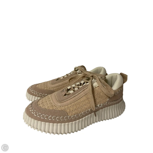 Shoes Sneakers By Clothes Mentor In Tan, Size: 10