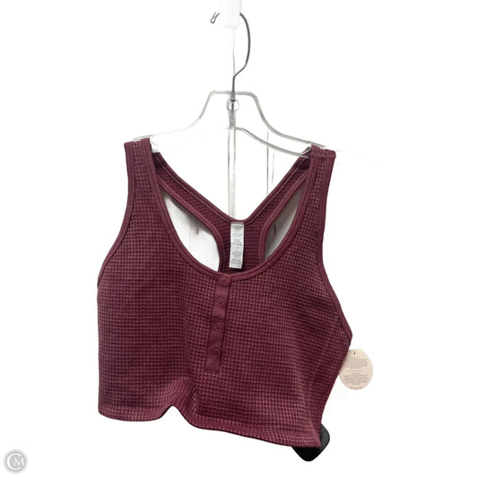 Athletic Bra By Aerie In Purple, Size: L