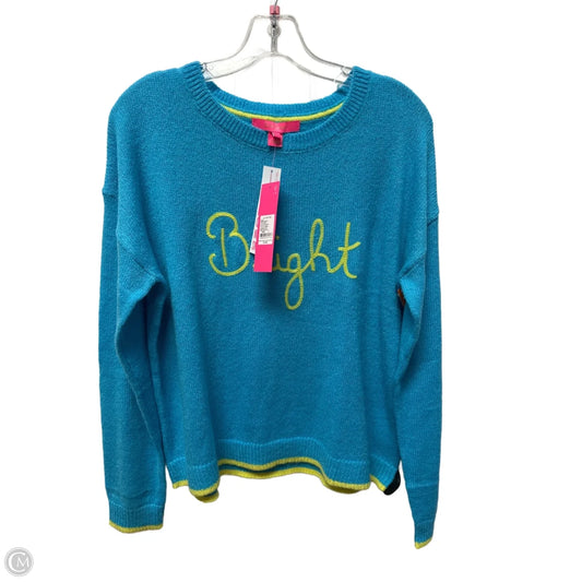 Sweater Designer By Lilly Pulitzer In Blue, Size: L