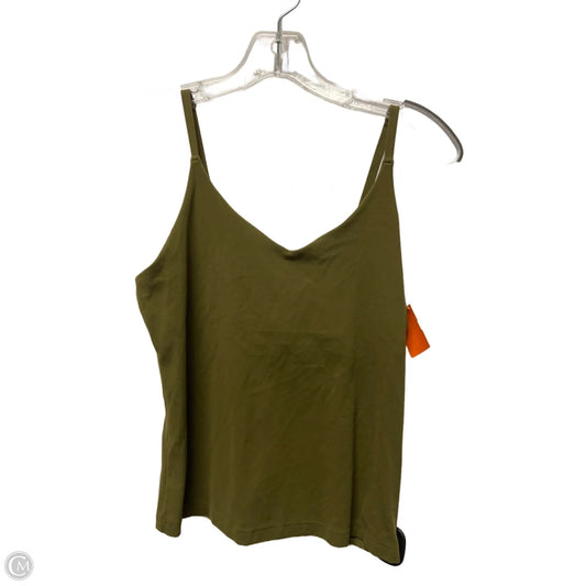 Athletic Tank Top By Athleta In Green, Size: M