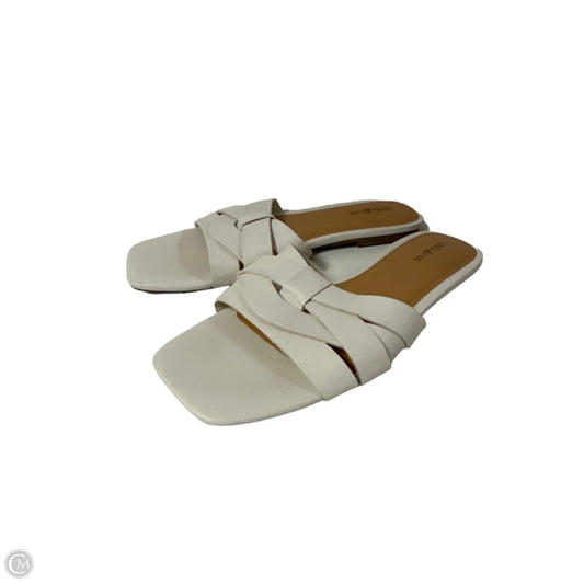 Sandals Flats By Indigo Rd In Cream, Size: 9.5