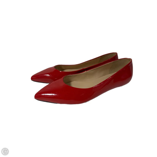 Shoes Flats By Talbots In Red, Size: 8.5