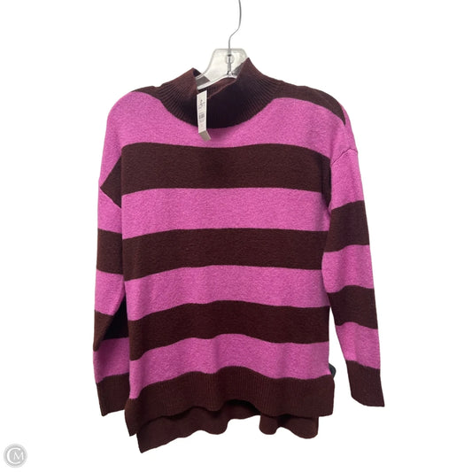 Sweater By Loft In Purple, Size: Xs