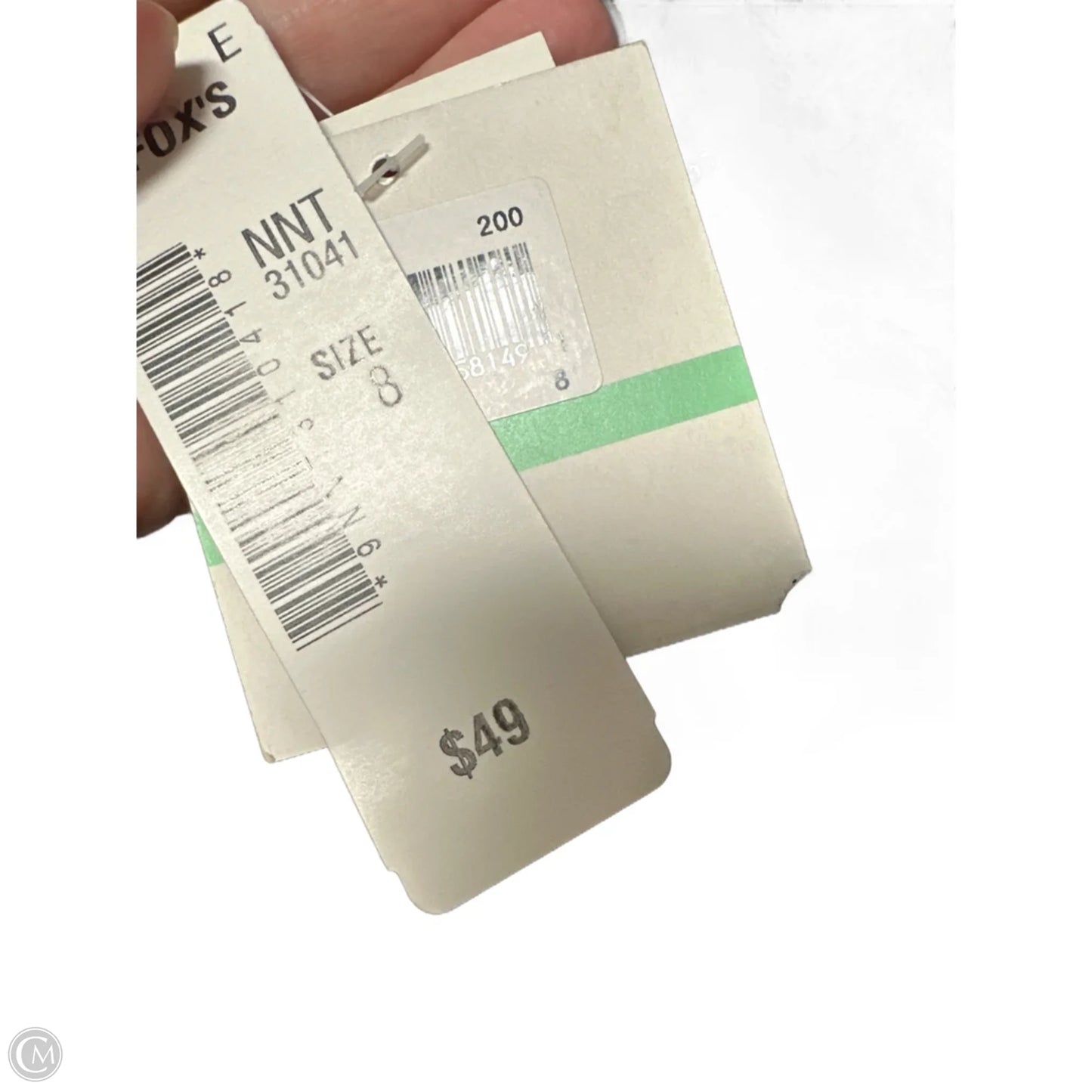 Blazer By Muse In Black & Gold, Size: M