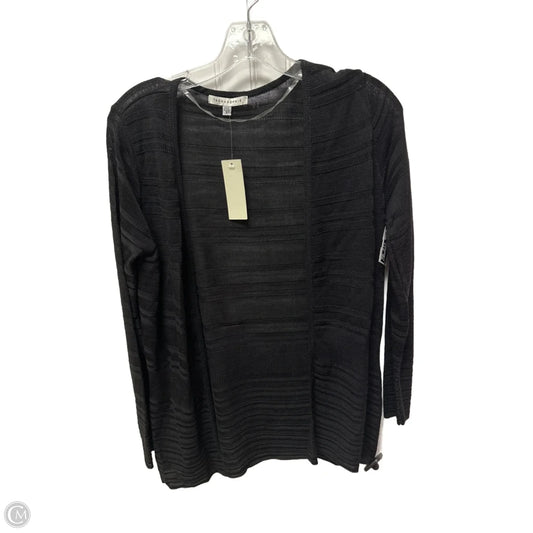 Sweater Cardigan By Clothes Mentor In Black, Size: S