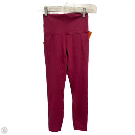 Athletic Leggings By Lululemon In Purple, Size: S