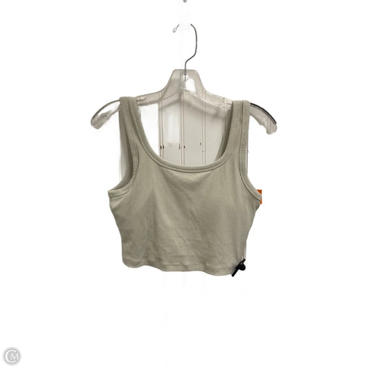 Athletic Tank Top By Crz Yoga In Grey, Size: M