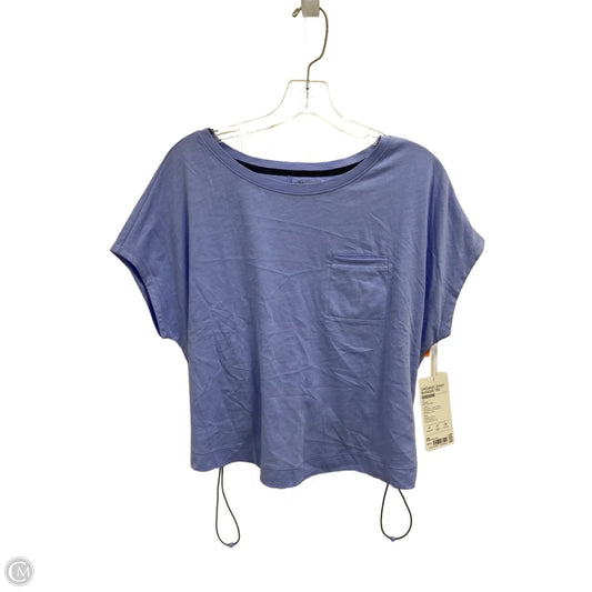 Athletic Top Short Sleeve By Athleta In Purple, Size: Xs