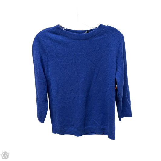 Sweater Cashmere By Talbots In Blue, Size: L