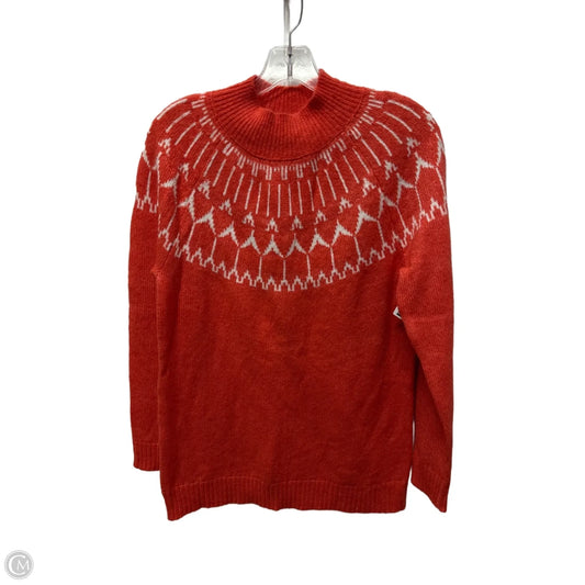 Sweater By Talbots In Orange, Size: S